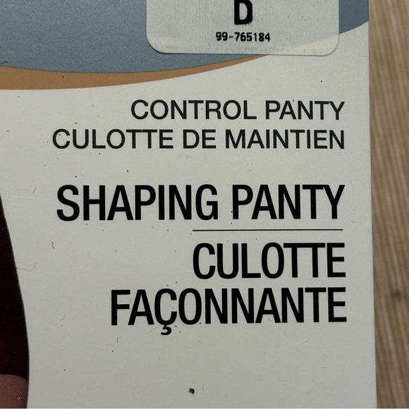 SECRET Sz D Shaping  Panty Light Nude #5855 NEW IN BOX Pantyhose - Picture 4 of 5